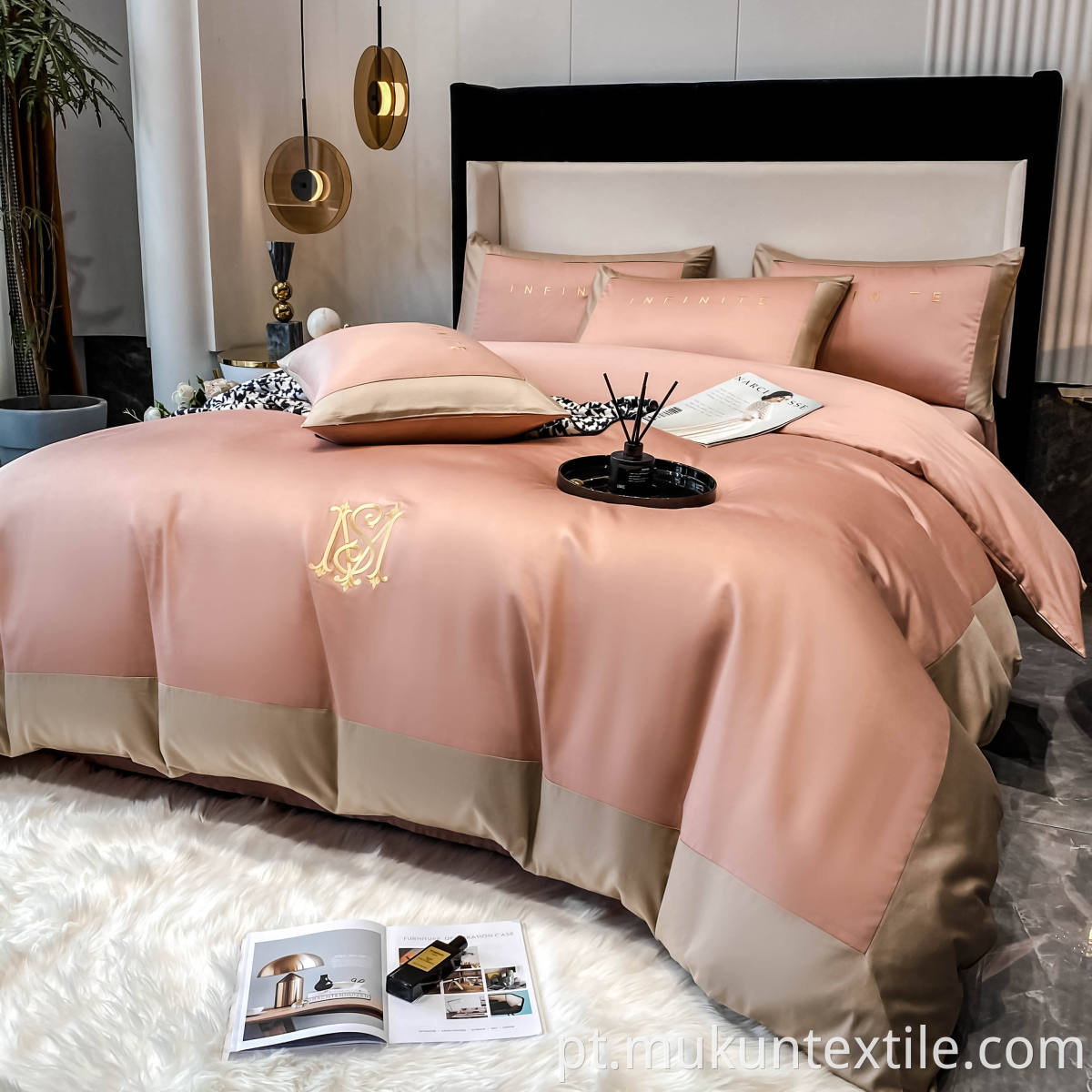 Cotton Embroidery Bedding Set